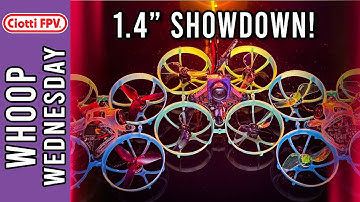 1.4" SHOWDOWN - NBD vs BetaFPV vs HappyModel - #6Batteries - Q&A