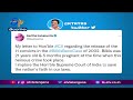 Bilkins Bano issue: Minister KTR criticizes BJP; MLC Kavitha writes a letter to CJI