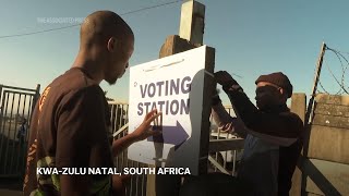 South Africans Who Received Special Permission To Vote Early Cast Their Ballots Ahead Of May 29 Vote