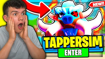 *NEW* ALL WORKING CODES FOR TAPPER SIMULATOR 2022! ROBLOX TAPPER SIMULATOR CODES