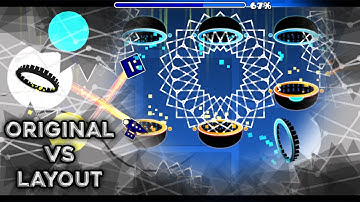 "Nhelv" Original vs Layout | Geometry Dash Comparison