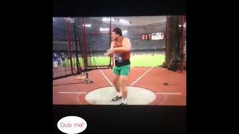 #dubme #VoiceOver - Physics of hammer throw (final)