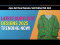 Latest Stitched Ladies Suits 2025 | 5 New Designs