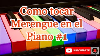 How To Play MerENGUE on the Piano screenshot 2