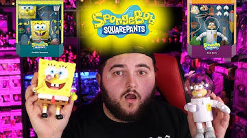 SPONGEBOB SUPER 7 ULTIMATE SPONGEBOB & SANDY UNBOXING!