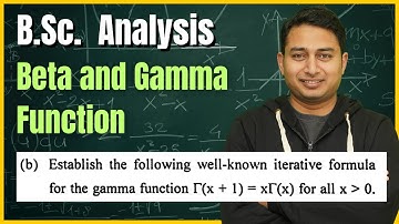 PU PYQ 2024 :: Establish the recurrence relation for Gamma function || Bsc Analysis