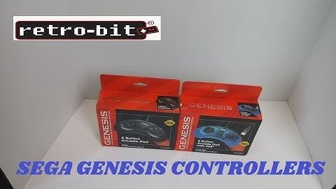 Review of the Retrobit Sega Genesis Controllers