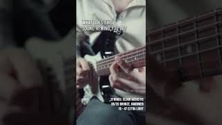 Acoustic strings on Electric guitar sound HEAVENLY