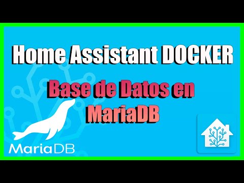 Base de datos MariaDB en HOME ASSISTANT Core DOCKER en Raspberry Pi