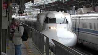 B10編成... お疲れ様でした...JR西日本700系3000番台 B10編成 (臨時のぞみ299号新大阪行き) 新大阪入線