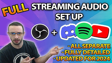 Separate Game Audio, Discord, Music in OBS (Full Audio Tutorial for Beginners)