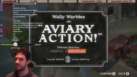 Strife Plays CUPHEAD - 011 - Wally Warbles in Aviary Action