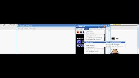 How to record Audio/Sound using Camstudio