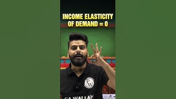 ⏱️ Income Elasticity of Demand Trick! #PW #Economics #CA