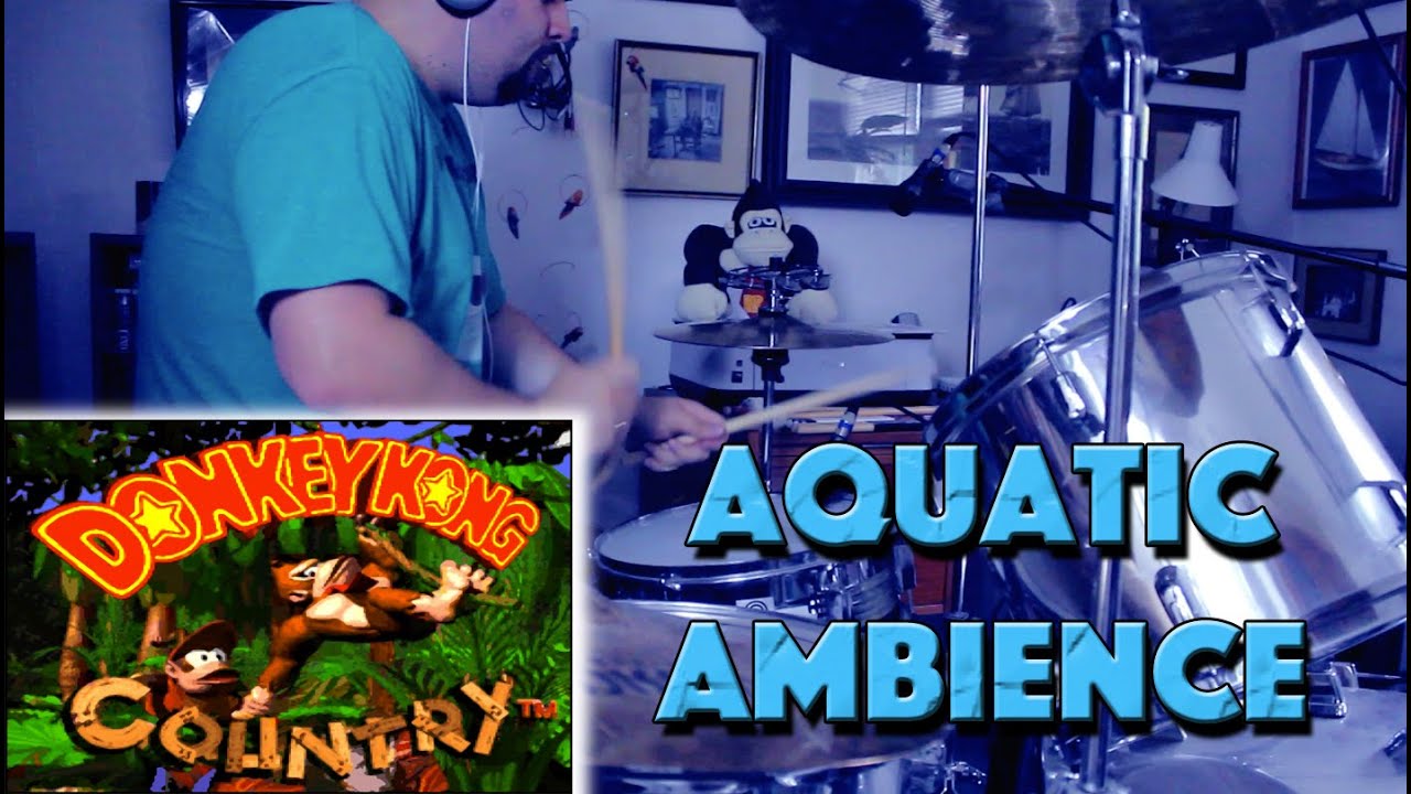 Aquatic Ambience Drum Cover - YouTube