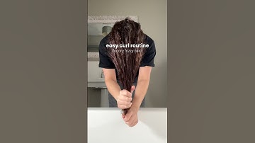 curly hair routine for dry frizzy hair!  #curlyhairroutine #frizzyhair #curlyroutine #curly
