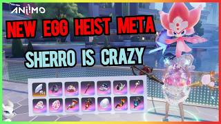 Sherro is a MONSTER in chaos egg heist! Build breakdown | Aniimo