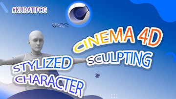 Cinema 4D 2023 stylized character tutorial for beginners ► C4D sculpting ✅ Chapter 1