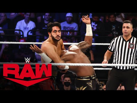 Mansoor vs. Cedric Alexander: Raw, Oct. 18, 2021