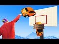 SLAM DUNK Basketball Minigame! - GTA 5 Funny Moments