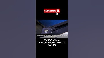 Part 1/2 PXN V9 Wheel & PS4 Connection Tutorial. #shorts #pxn