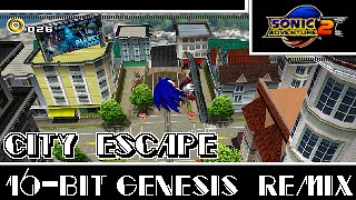 [16-Bit;Genesis]City Escape+Mad Convoy Race - Sonic Adventure 2(COMMISSION)