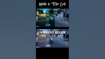 Mobile Color Grading That Looks Like Hollywood! 🎬📱#shorts #filmlook #mobileediting #colorgrading