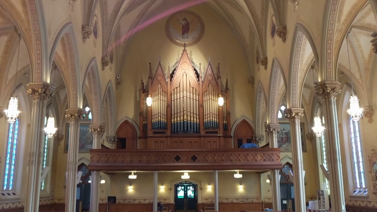 Pelland Organ Co. Our Lady Help Of Christians, Newton MA - YouTube