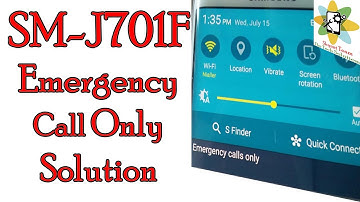 Samsung J701F Root & Emergency Network Repair No Service Done
