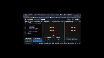 Day #20 Taking on the ultimate coding challenge! 💻🔗#CSSBattle #WebDevChallenge #CSS #CodeWithMe