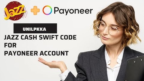Jazz Cash Swift Code For Payoneer Account #swiftcode #jazzcash #payoneer #biccode