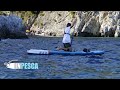 Pesca dal SUP + CAMPEGGIO tra le calette di ERCHIE ( Light Rock Fishing / DARTING )