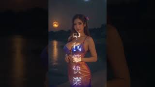 [4K Ai Art] Happy Mid-Autumn Festival Ai Girl【Lookbook】中秋節快樂 #Aiart  #Lookbook #Beauty #Art #Amazing