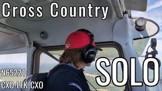 My First Cross Country SOLO | 2 hours alone (with ATC)