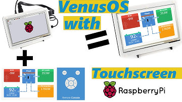 Victron VenusOS Raspberry Pi with a Touchscreen | Does it work? | WITHOUT GX Touch 50 and Cerbo GX