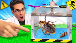Pruebo Cuánto Resiste una CUCARACHA sin Oxígeno | El Insecto Más Resistente del Mundo
