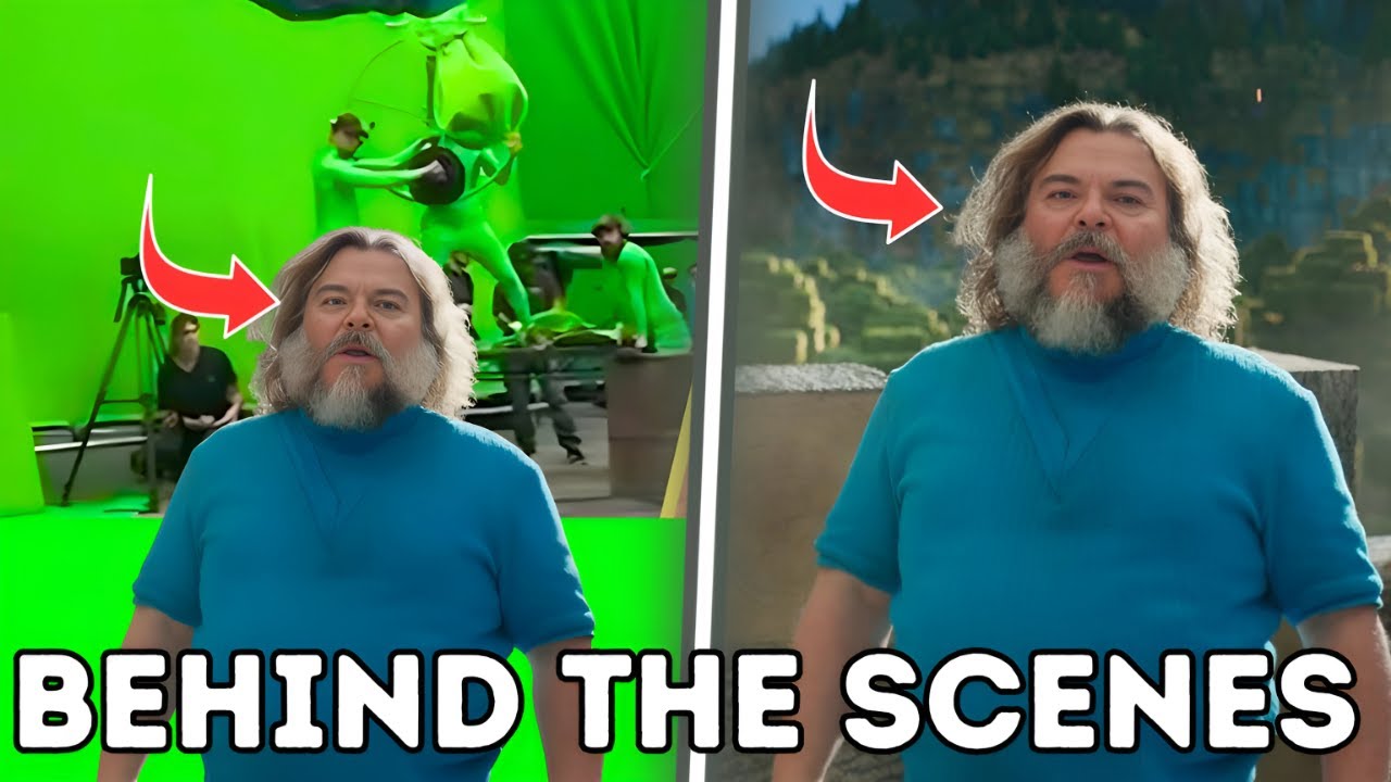 Behind the Scenes & Bloopers – Minecraft Movie Cast Fails & Laughs ...