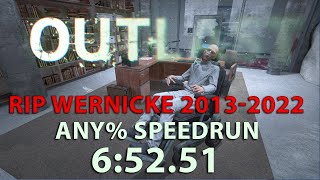 Outlast Any% Speedrun 6:52.51 (PC)