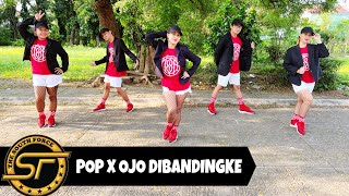 POP X OJO DIBANDINGKE ( Dj Justin Remix ) - Dance Trends | Dance Fitness | Zumba