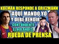 KOEMAN RESPONDE a GRIEZMANN: "AQUÍ MANDO YO y DEBE RENDIR" - CONTUNDENTE en RUEDA de PRENSA