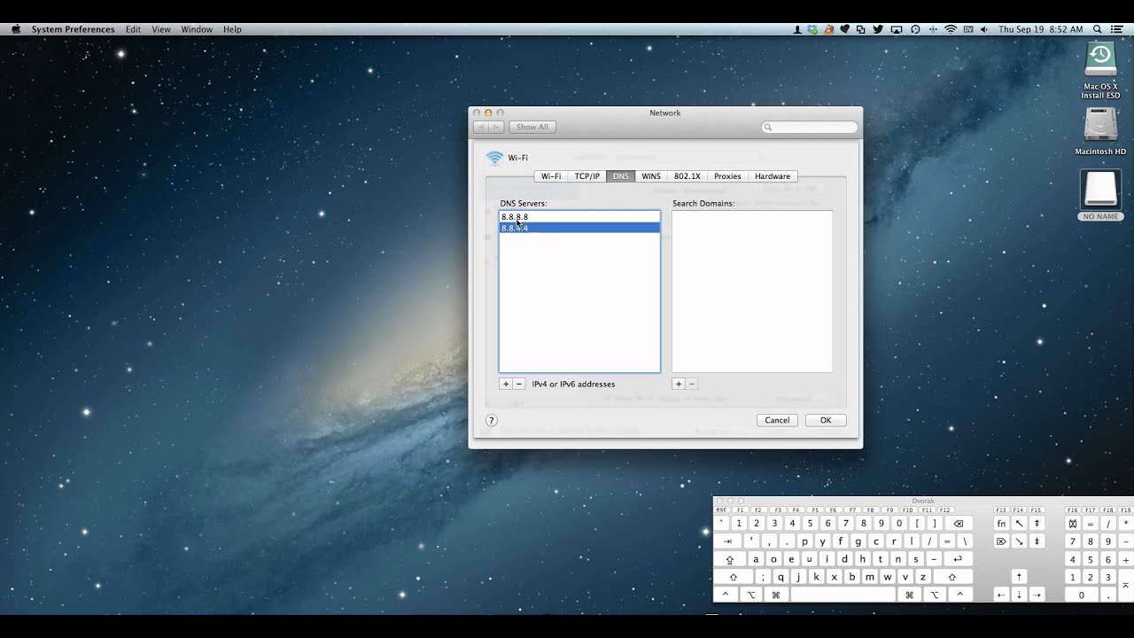 Dns changer mac os x el capitan Dns changer mac os x el capitan