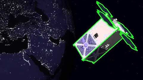 Markerless model-based satellite tracking