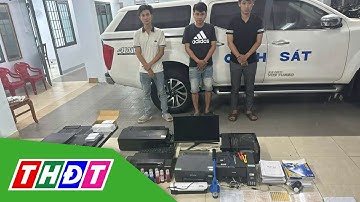 Phá đường dây làm giả bằng lái xe, căn cước công dân | THDT