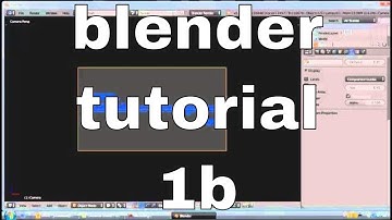 blender tutorial 1b (method 2) - for noobs - easilly make a basic animated 3d text youtube intro