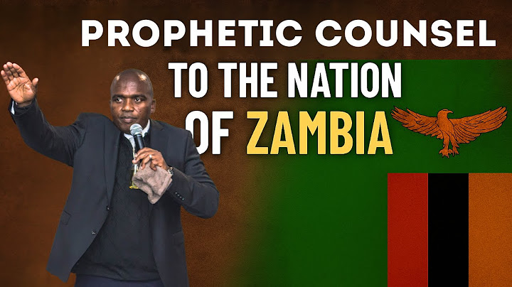 Prophetic Counsel to Zambia | Dr. Ian Ndlovu