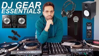 DJ EQUIPMENT ESSENTIALS - Everything you'll need to get started