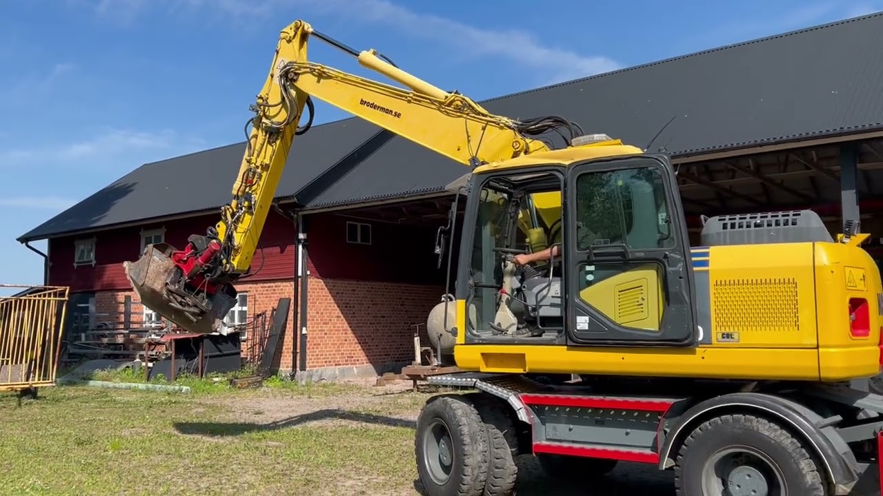 Hjulgrävare Komatsu PW PW140