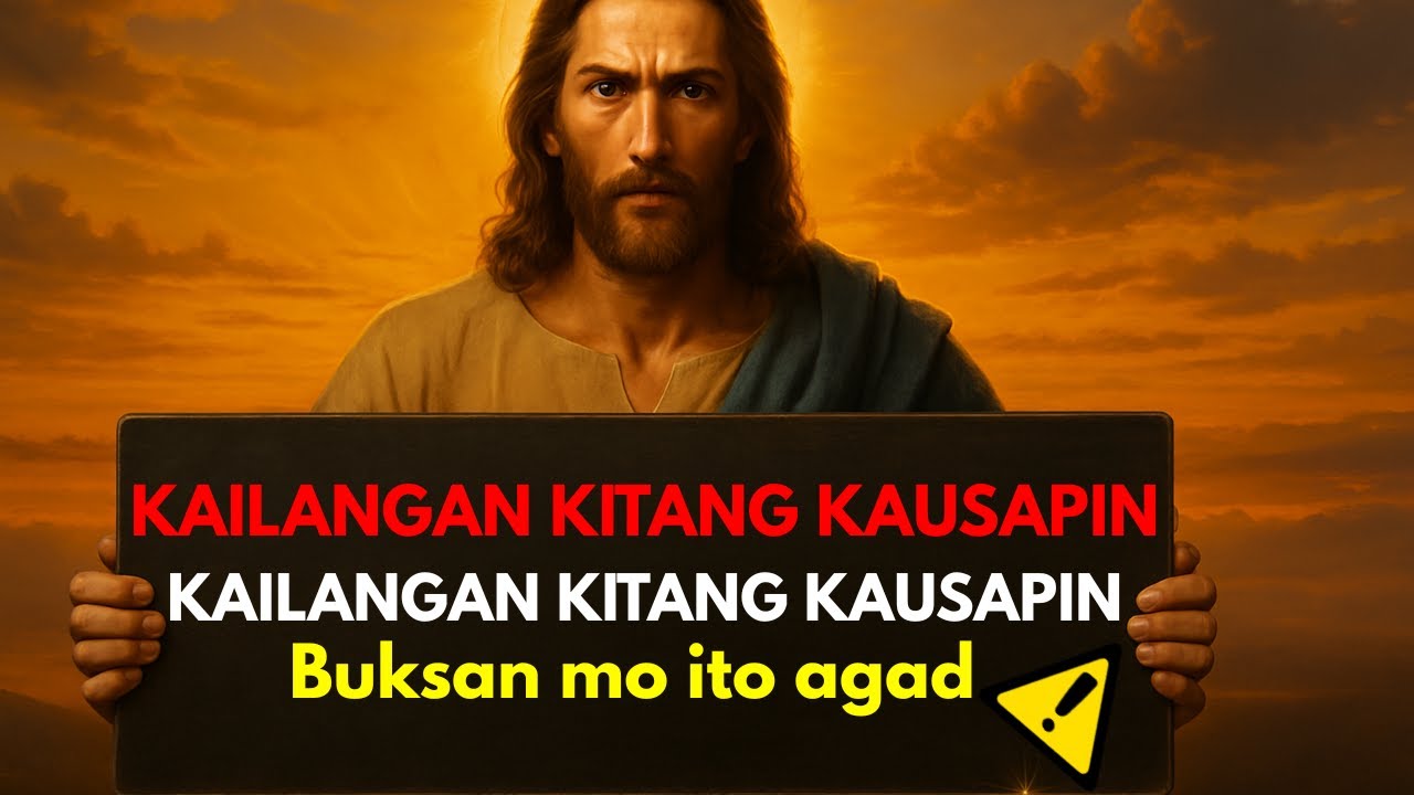 SINASABI NG DIYOS: ANAK, BUKSAN MO ITO AGAD DAHIL MAY NADISKUBRE AKONG BAGAY NA LILITONG SA’YO.