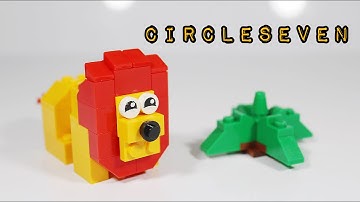 MINISO LN5019-Animal Series Building Blocks Lion