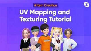 [ZEPETO] #ItemCreation UV Mapping and Texturing Tutorial